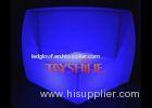 Rechargeable LED Sofa Furniture , Illuminated Bar Stools With 4 RGB Multi Color