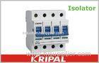 Indoor IP20 Mini Isolator Switch Mini Circuit Breaker 100 Amp MCB