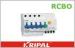 White 63A MCB Three Phase Mini Circuit Breaker 4 Pole RCBO