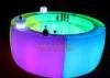 Fireproof Glowing LED Bar Counter Furniture , Acrylic LED Lounge Furniture