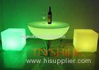 PE Material LED Glow Furniture / LED Outdoor Furniture For Dancing Party / Backyard