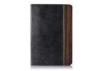 Black Ipad Mini Leather Folio Case / Genuine Leather Tablet Protective Covers for Men