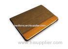 Eco-friendly Ipad Mini Leather Folio Case With Cherry Wood And Unique Pattern