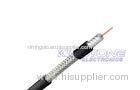 High Speed Foamed PE RG6 CATV Coax Cable / Ethernet Coaxial Cable with 18AWG CCS