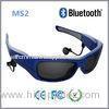 Blue Frame HD 720P Smart Video Glasses Bluetooth For Security , Sport , Driver