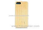 Handmade Wood Phone Covers For iPhone 5 / 5S Wooden Back Case , Personalized and Customize