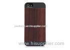 Handmade iPhone 5S / iPhone 5 Wooden Back With PC Case Anti-scratch and Dust Proof