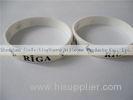 Non-toxic Rubber Silicone Bracelet / Wristband with Slip resistant