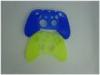 Soft Silicone Rubber Sony Xbox One Case Water-proof Blue / Yellow