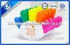Plastic Water Colored Pencils Set With 5 color , Finger Shaped