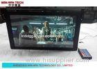 Black 21.5inch Bus Usb Digital Player With GPS System 1920 x 1080