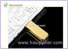 Promotional Gift Metal Gold Bar Thumb Drive PEN USB Flash Drives