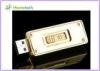 Original Toshiba Chip set Metal Gold Bar Thumb Drive