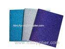 Custom printed Glitter Paper Portfolio Folder with pockets For business / school