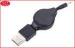 Nokia Mobile USB Retractable cell phone cord Flat PU Charger cables