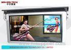 Silver Metal Case 24" Bus Digital Signage , Stand Alone Bus Digital Display