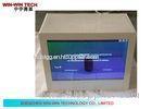 24" White Transparent LCD Display , High Resolution LCD Display