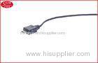 Black Micro To USB retractable computer cables 3.5mm USB Plug for For DVD , Audio , Video