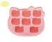 Lightweight silicone cupcake liners , Silicone baking molds With Hello Kitty
