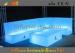 Waterproof Bar / club illuminated sofa LED chairs with lithium battery