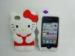 Hot Sale Hello Kitty Silicone Case For Iphone 4 / Iphone 4S