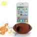 Portable Ball Shape Silicone Horn Speaker for cell phones 80*57*54mm