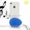 Fashional Cute Silicone Horn Speaker , small iphone 4 loudspeaker