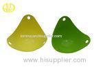 Safe Silicone Kitchenware , green Triangle Silicone microwave oven bowls