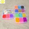 Newest Style Rainbow Loom Rubber Band Making Kit With Mixed Colors Bands