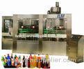 PET Bottled Tea / Juice Filling Machine Washing Filling Capping Machine 1000bph - 24000bph
