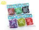 Colorful Rainbow Loom Rubber Band , Tie Dye Rubber Bands Kit For promotion gifts