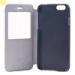 Black Iphone 6 Mobile Phone Protective Cases Silk Printed With Window