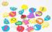 Eco - friendly Soft PVC Loom DIY Bracelet Charms , Rainbown loom bands charms