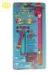 Mini Plastic Rainbow Loom Rubber Band Metal Hooks , Blister Packing