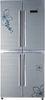 Commercial Plastic Double Door Refrigerator / R600a Defrost Refrigerator