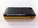 Black Rechargeable iPhone 4 Power Case , External Charge Case 5 Volt