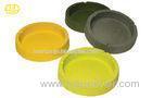 Multi - functional yellow Silicone Gift Cigarette Ashtray with printed logo