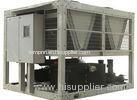 R22 Air Cooled Screw Chiller , Industry Water Cooling Machine With Pressure Protection