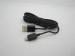 black 2.0M Cell Phone USB Cables USB A Type To Micro USB Connector