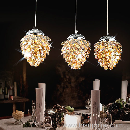 Luxury and popular crystal hanging ceiling lamps for sale