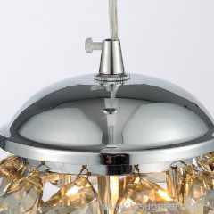 Post modern luxury LED crystal pendant lighting fixtures