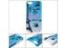 Water transfer printing case for iPhone 5 /5s with rubber coating , Colorful OEM / OEM printing shel