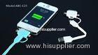 Blue Long 8 Pin Micro USB Charger Cable , Hi-Speed USB 2.0 Cable For IPhone4s