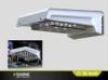 House wall mounted Solar motion detector Flood Light Pir Epistar LEDS PC Waterproof Villa Lights