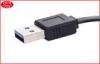 Super Speed USB 3.0 To Micro USB Retractable Charging Cable 110CM