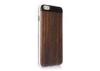 Eco-friendly Wooden Cell Phone Case black walnut with PC shell TPU