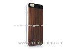 Eco-friendly Wooden Cell Phone Case black walnut with PC shell TPU