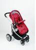 High-Finish Aluminum Alloy Luxury Baby Strollers ,Baby Trolley With Rain Cover 300D polyster