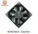 24V Low Noise 80mm Projector Cooling Fan DF08025 with 1800 RPM Speed