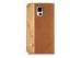 Wood Samsung Galaxy S5 Wallet Case Brown Personalized Leather Flip Phone Case